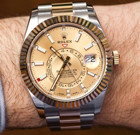 rolex sky dweller 2 tone|rolex sky dweller 2023 price.